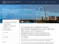 Kassin & Carrow LLC website screenshot