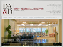 Dart Adamson & Donovan website screenshot