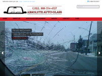 Absolute Auto Glass website screenshot