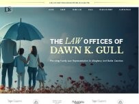 Website Screenshot The Law Offices of Dawn K. Gull