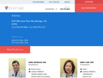 Allcare Family Medicine & Urgent Care website screenshot