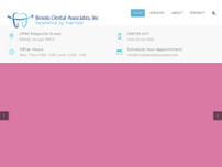 Screenshot for http://brooksdentalassociates.com/
