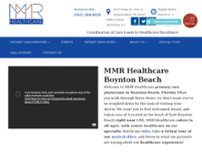 Screenshot for http://www.MMRHealthcare.com