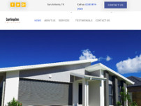 Expert Garage Doors San Antonio website screenshot