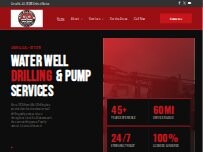 Website Screenshot Hurst Well Drilling