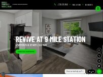 Website Screenshot Revive At 9 Mile Station