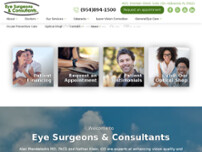 Screenshot for https://www.myeyesurgeons.com/