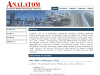 Analatom Inc website screenshot