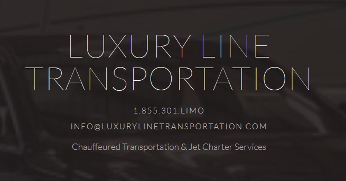 Luxury Line Transportation & Jet Charter Logo