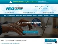 Website Screenshot Fencl Web Design