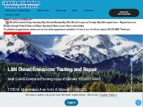 Website Screenshot L & N Diesel Emissions Testing & Repair