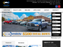 MidCity Auto & Truck Exchange website screenshot