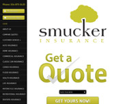 Smucker Insurance Agency, Inc. website screenshot
