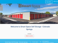 Smart Space Self Storage - Colorado Springs website screenshot