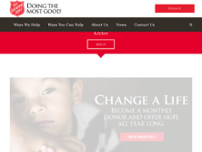 Screenshot for http://www.salvationarmytexas.org/waco/