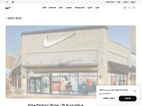 Website Screenshot Nike Factory Store - St Augustine