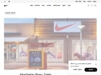 Website Screenshot Nike Factory Store - Tulalip