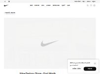 Website Screenshot Nike Factory Store - Fort Worth