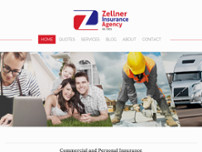 Zellner Insurance Agency website screenshot