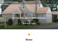 Screenshot for http://www.pinestreetfamilypractice.com