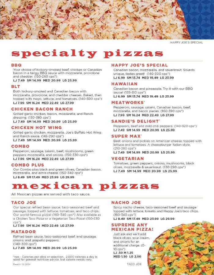 Images Happy Joe's Pizza & Ice Cream - DeWitt