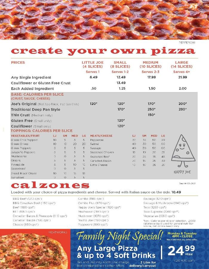 Images Happy Joe's Pizza & Ice Cream - DeWitt