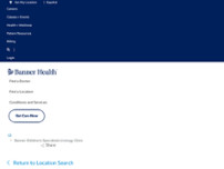 Banner Children S Specialists Urology Clinic In Glendale 5310 W