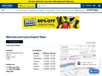 Website Screenshot Cycle Gear