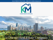 KM Realty Group website screenshot