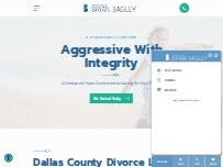 Website Screenshot Law Office of Brian Bagley