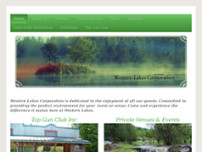 Western lakes corp website screenshot