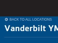 Website Screenshot Vanderbilt YMCA