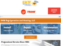 SMW Refrigeration and Heating, LLC website screenshot