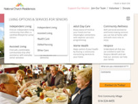 Screenshot for https://www.nationalchurchresidences.org/communities/first-community-village/