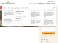 Screenshot for https://www.nationalchurchresidences.org/communities/chillicothe/