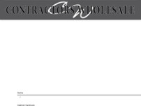 Contractor's Wholesale website screenshot