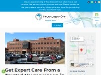 Website Screenshot Neurosurgery One
