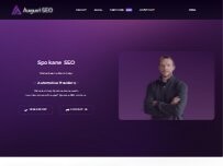 Website Screenshot August SEO