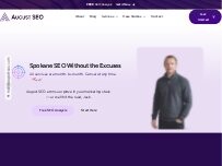 Website Screenshot August SEO