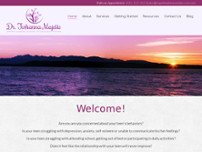 Dr. Tishanna Majette, PhD website screenshot