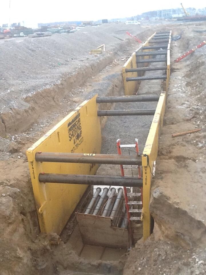 Images MacAllister Underground Shoring & Pump