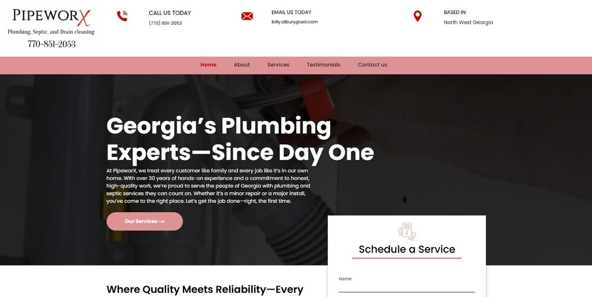Images PipeworX Plumbing, Septic, and Drain Cleaning