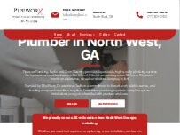Website Screenshot Pipeworx Plumbing,Septic and Drain Cleaning