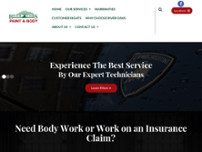River Oaks Paint & Body Shop website screenshot