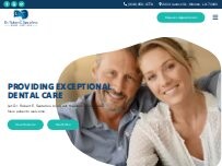 Website Screenshot Dr. Robert Spatafora, DDS