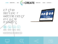 weCreate website screenshot