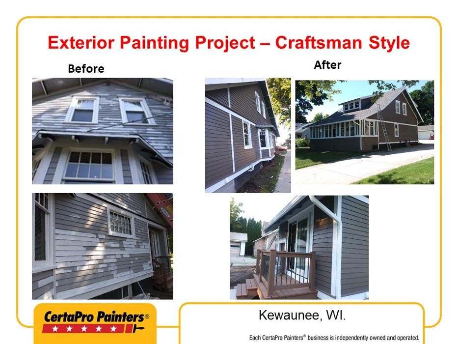 Images CertaPro Painters of NE Wisconsin