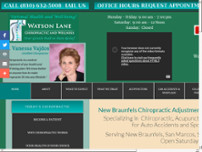 Watson Lane Chiropractic and Wellness website screenshot