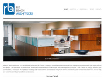 Robert E. Beach Architects, LLC website screenshot