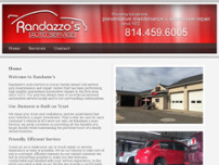Randazzo's Auto Service website screenshot